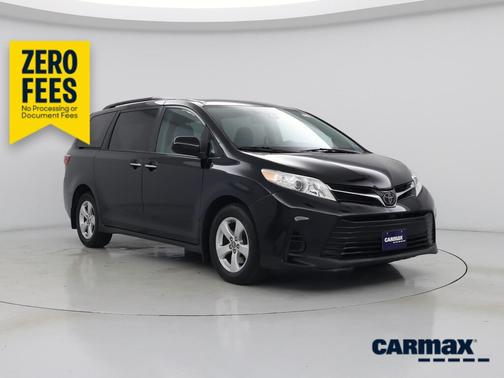 Black 2020 Toyota Sienna LE
