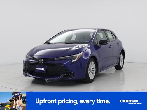 Blue 2026 Toyota Corolla Hatchback SE