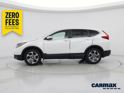 White 2019 Honda CR-V EX