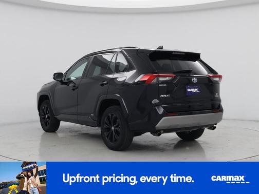 Black 2024 Toyota RAV4 Hybrid SE