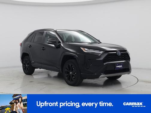 Black 2024 Toyota RAV4 Hybrid SE