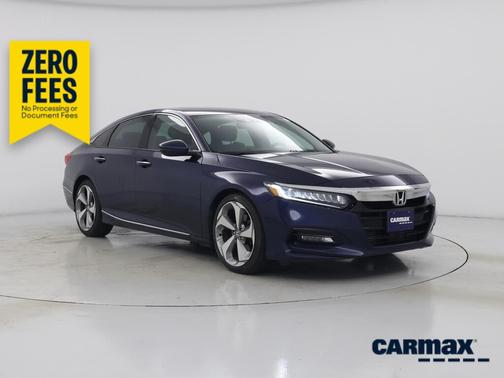 Blue 2018 Honda Accord Touring