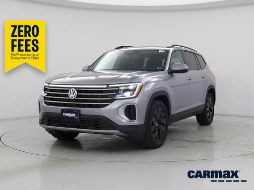 Silver 2026 Volkswagen Atlas SE w/Tech