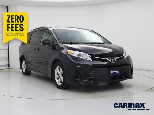 Black 2020 Toyota Sienna LE