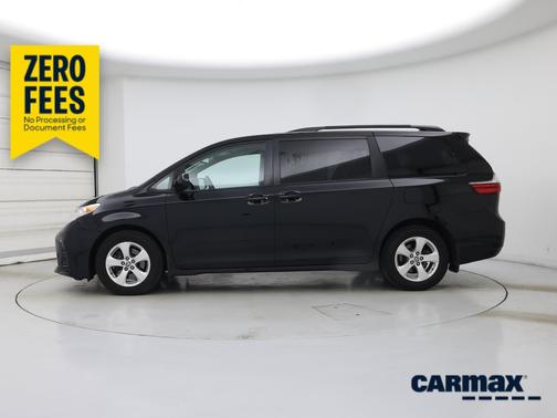 Black 2020 Toyota Sienna LE