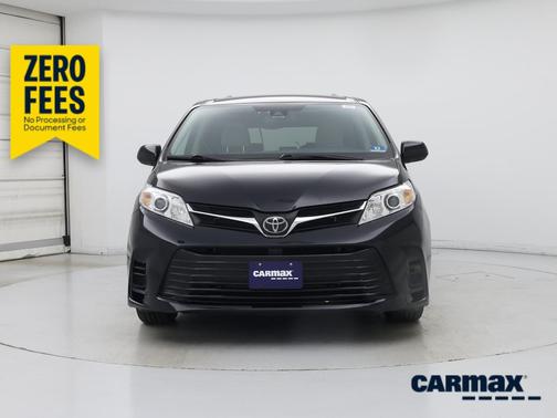 Black 2020 Toyota Sienna LE