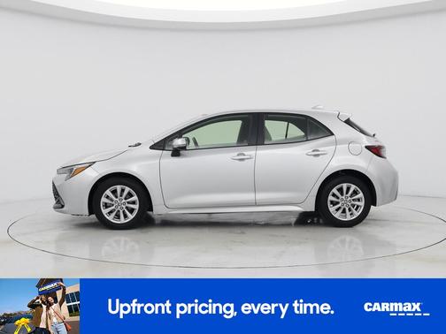 Silver 2024 Toyota Corolla Hatchback SE