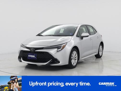 Silver 2024 Toyota Corolla Hatchback SE