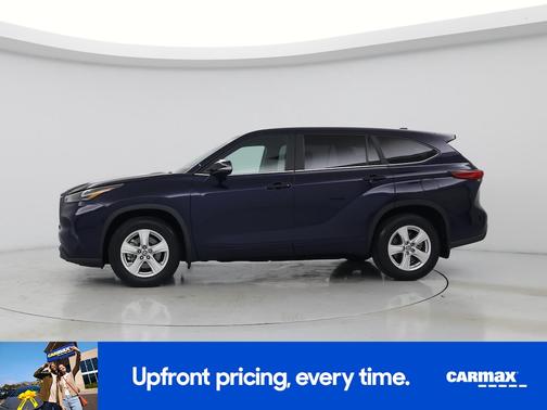 Blue 2023 Toyota Highlander LE
