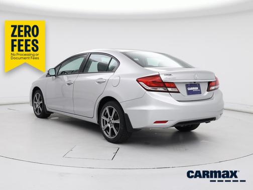 Silver 2015 Honda Civic EX-L