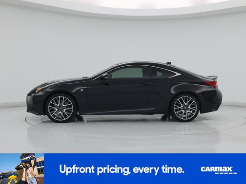 Black 2016 Lexus RC 350