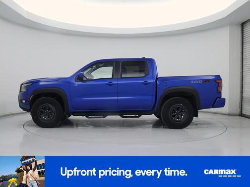 Blue 2025 Nissan Frontier PRO-4X