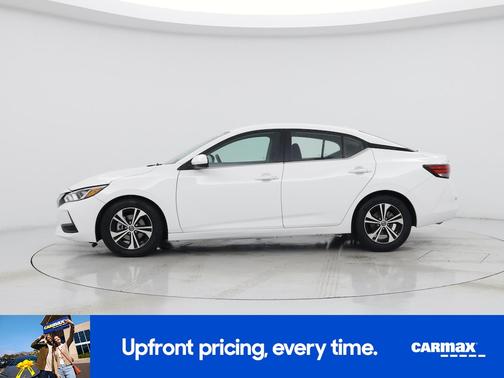 White 2022 Nissan Sentra SV