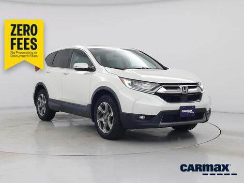 White 2017 Honda CR-V EX-L
