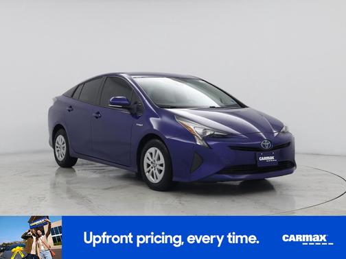 Blue 2017 Toyota Prius Two