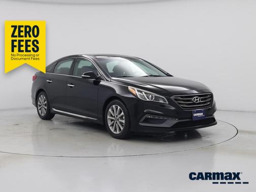 Black 2016 Hyundai SONATA Limited