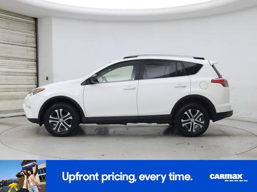White 2017 Toyota RAV4 LE