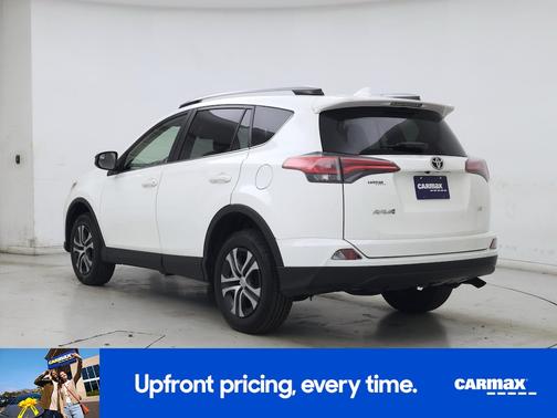 White 2017 Toyota RAV4 LE