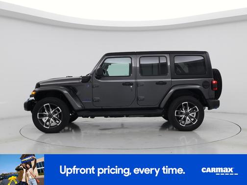 Gray 2024 Jeep Wrangler 4xe Sport S