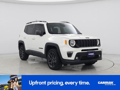 White 2021 Jeep Renegade 80th Anniversary