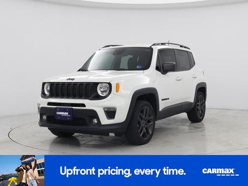 White 2021 Jeep Renegade 80th Anniversary