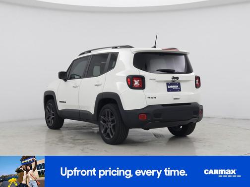 White 2021 Jeep Renegade 80th Anniversary