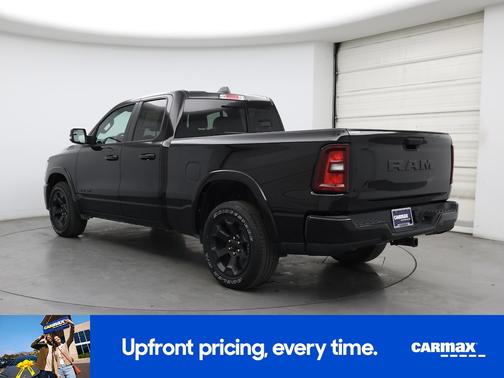 Black 2025 RAM 1500 Bighorn