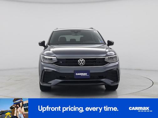 Gray 2023 Volkswagen Tiguan SE R-Line Black