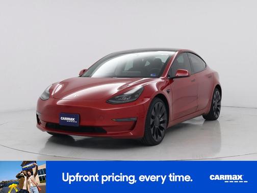 Red 2023 Tesla Model 3 Performance