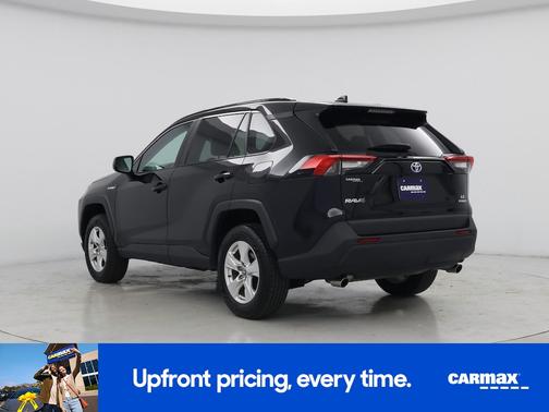 Black 2021 Toyota RAV4 Hybrid LE