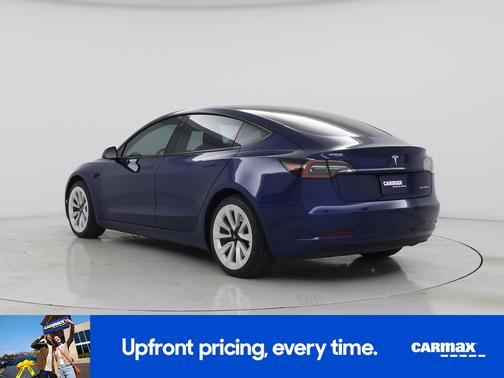 Blue 2021 Tesla Model 3 Long Range