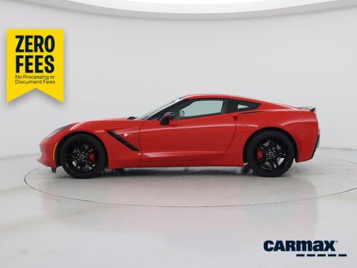 Red 2015 Chevrolet Corvette Stingray Z51