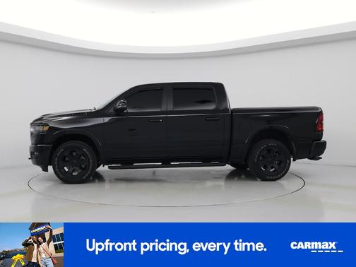 Black 2025 RAM 1500 Bighorn