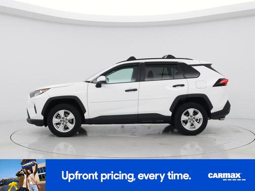 White 2021 Toyota RAV4 XLE