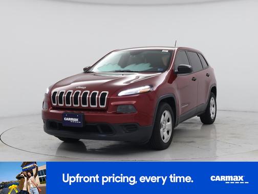 Red 2017 Jeep Cherokee Sport
