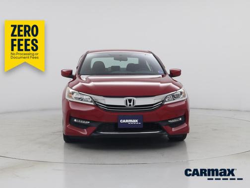 Red 2017 Honda Accord Sport