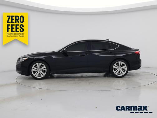 Black 2022 Acura TLX