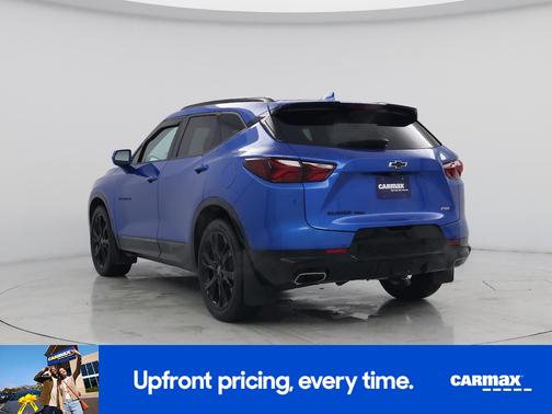 Blue 2020 Chevrolet Blazer RS
