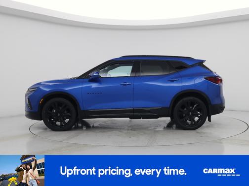 Blue 2020 Chevrolet Blazer RS