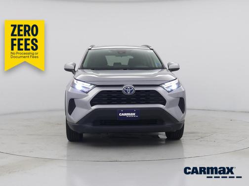 Silver 2022 Toyota RAV4 Hybrid XLE