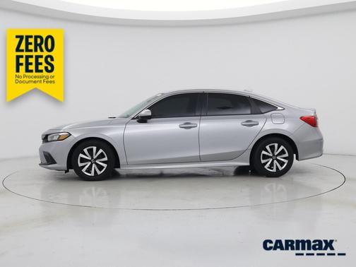 Silver 2024 Honda Civic LX