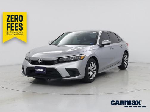 Silver 2024 Honda Civic LX