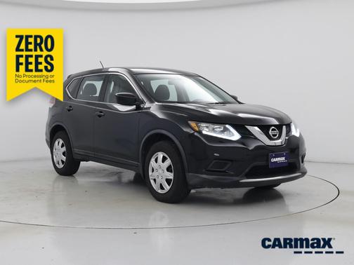 Black 2016 Nissan Rogue S