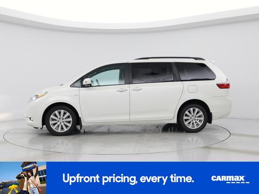 White 2017 Toyota Sienna Limited