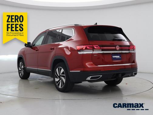 Red 2024 Volkswagen Atlas SEL