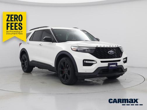 White 2022 Ford Explorer ST