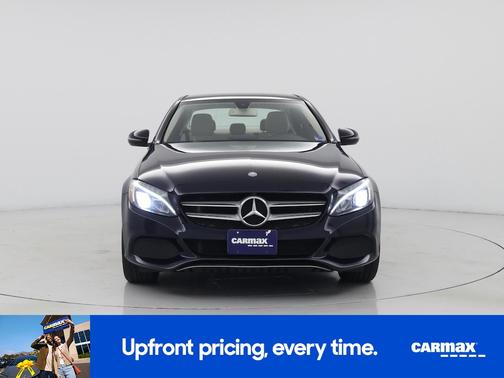 Blue 2017 Mercedes-Benz C-Class