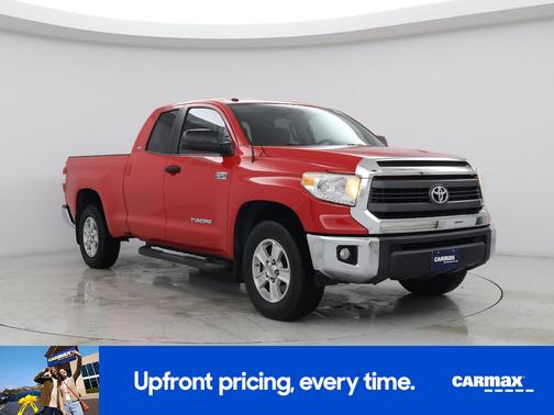 Red 2015 Toyota Tundra SR5