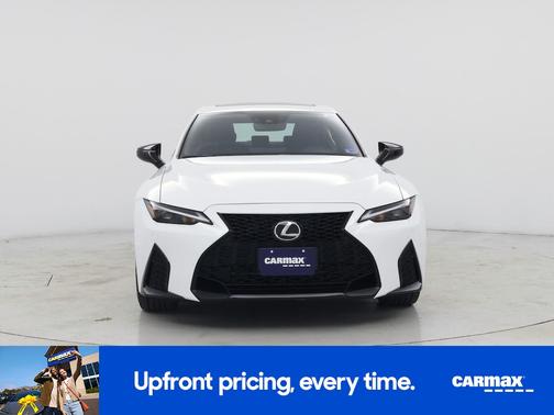 White 2025 Lexus IS 350 F-Sport