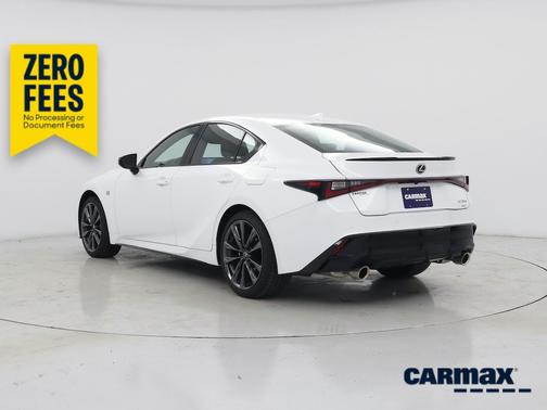 White 2025 Lexus IS 350 F-Sport